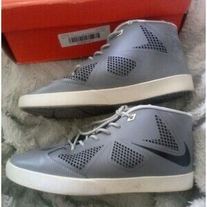 Men's Size 8 Nike LeBron x NSW Lifestyle Trainers Athletic Shoes UIB Gray Read